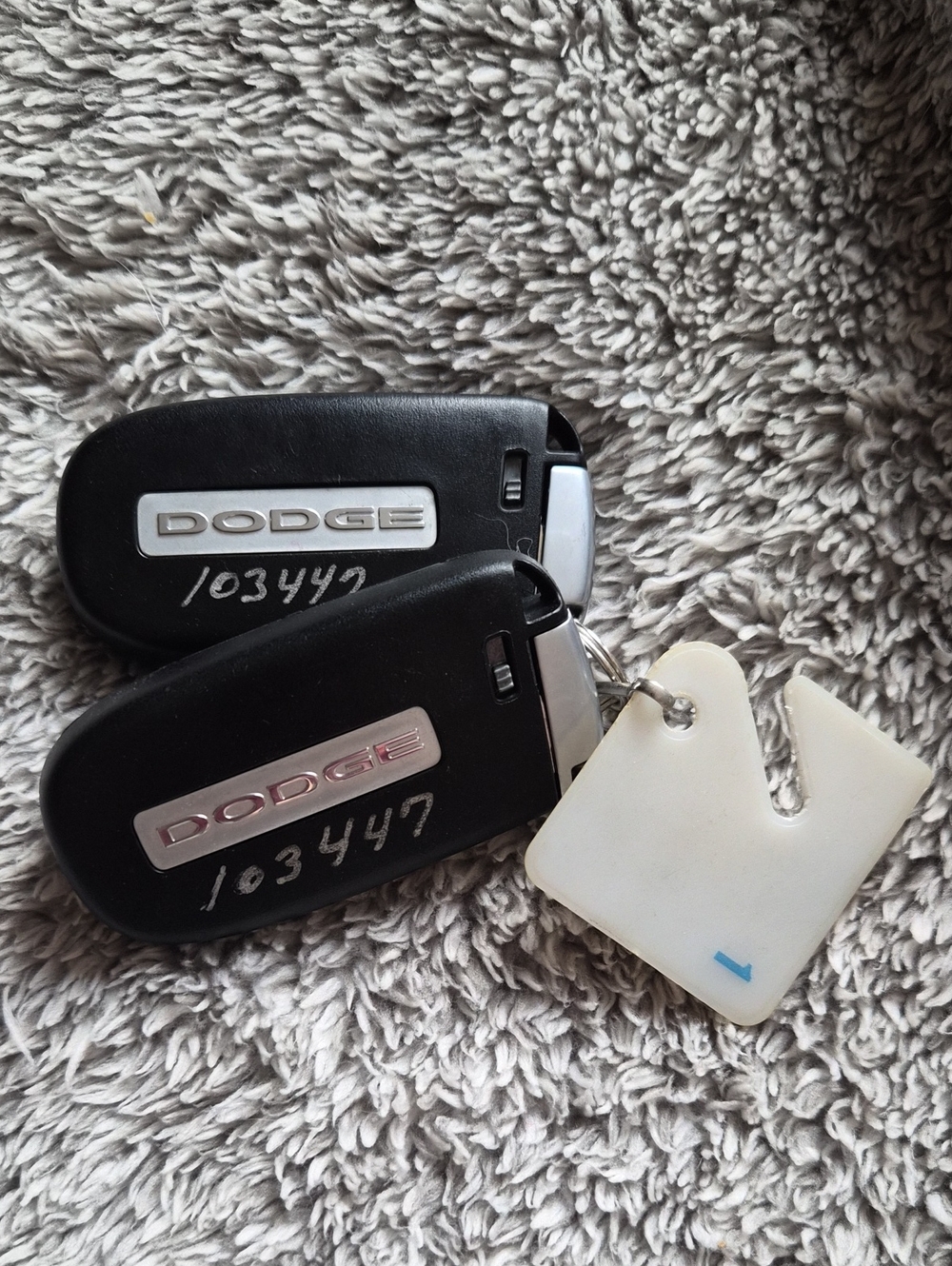 Black Key Fob Set - Replacement Car Key Remotes